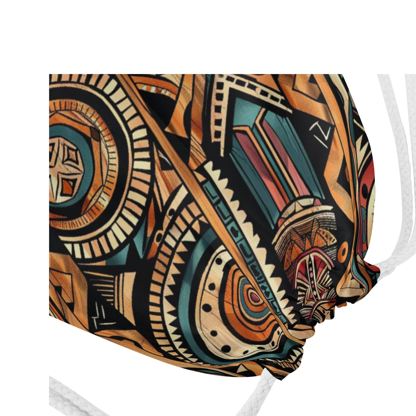 Tribal Rhythms Drawstring Bag