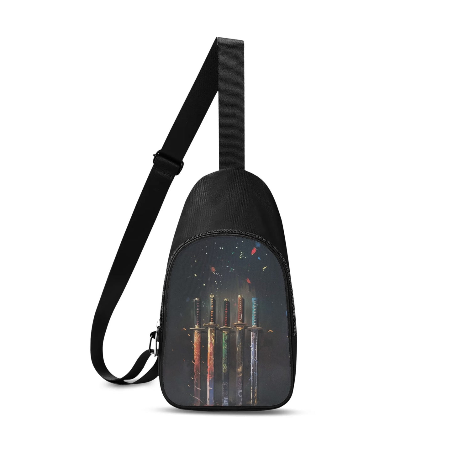 Katana Swords Chest Bag