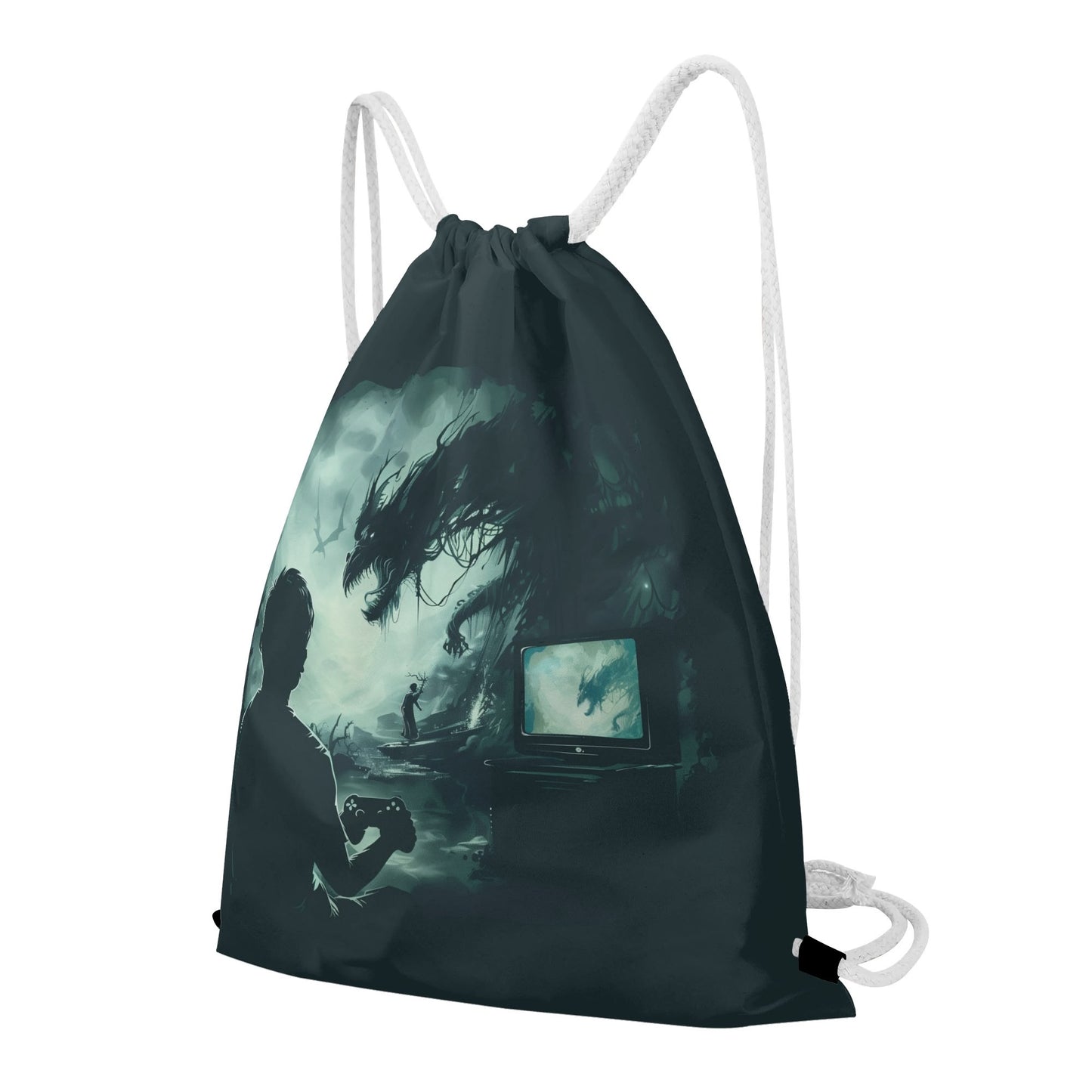 Gamer Drawstring Bag