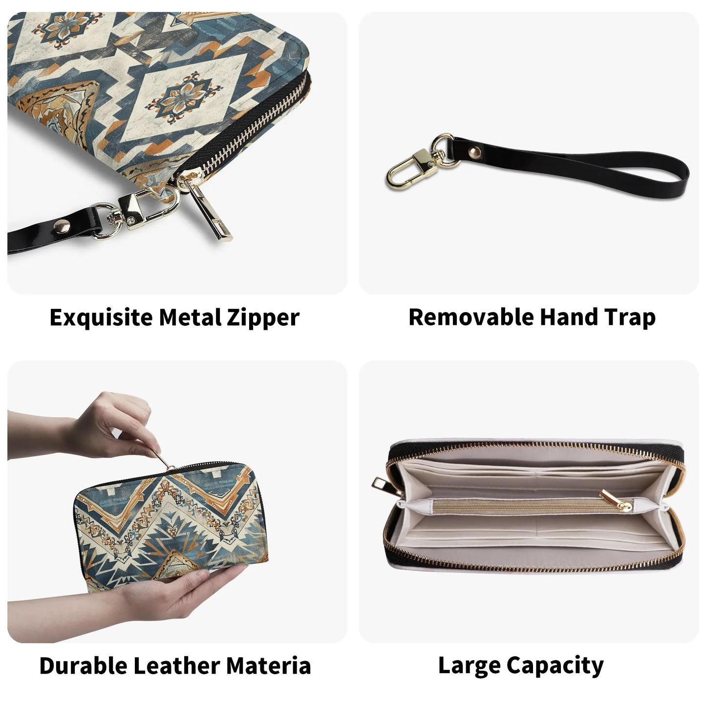 Canyon Echoes PU Leather Wallet