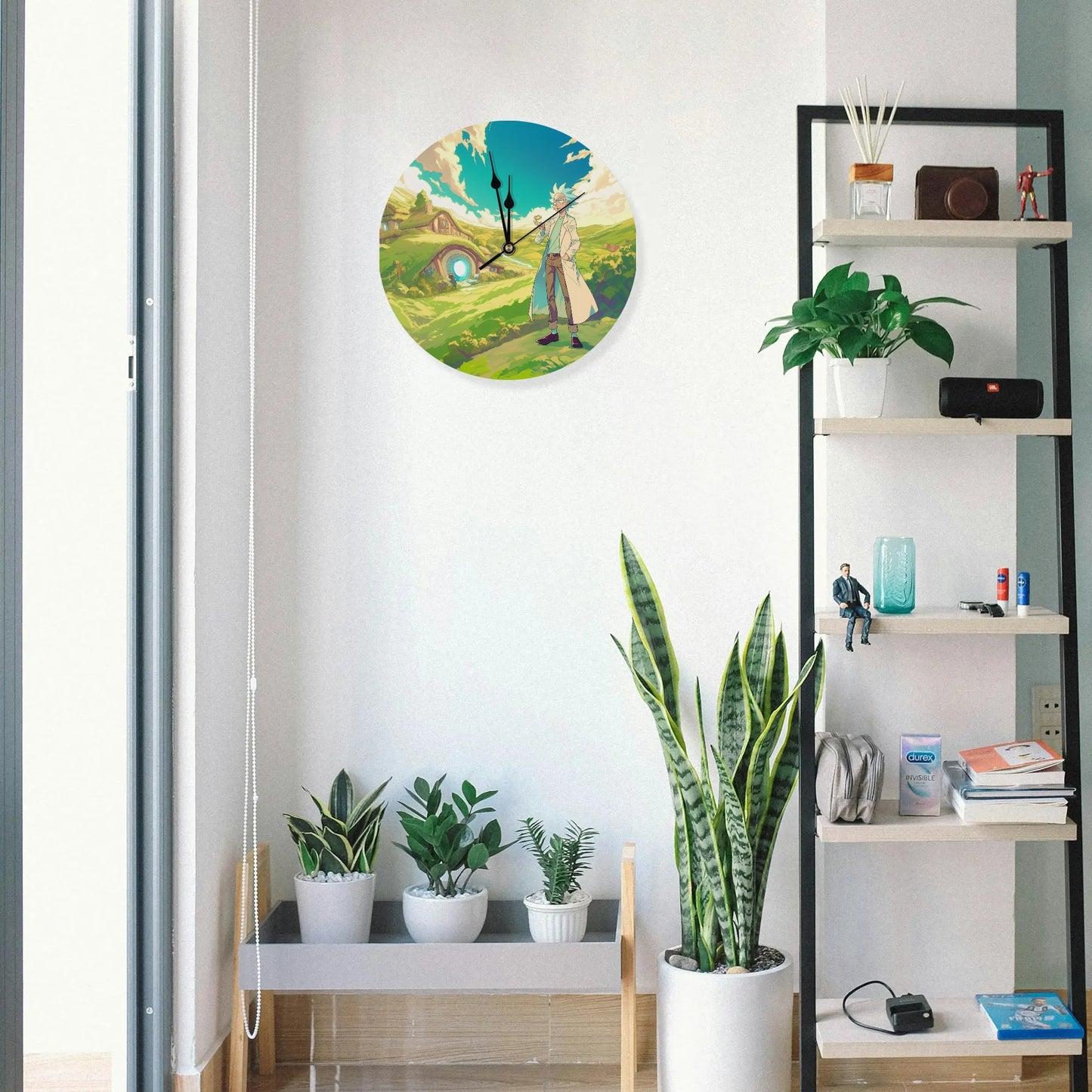 TOTR Rick Wall Clock (10-16 Inch)