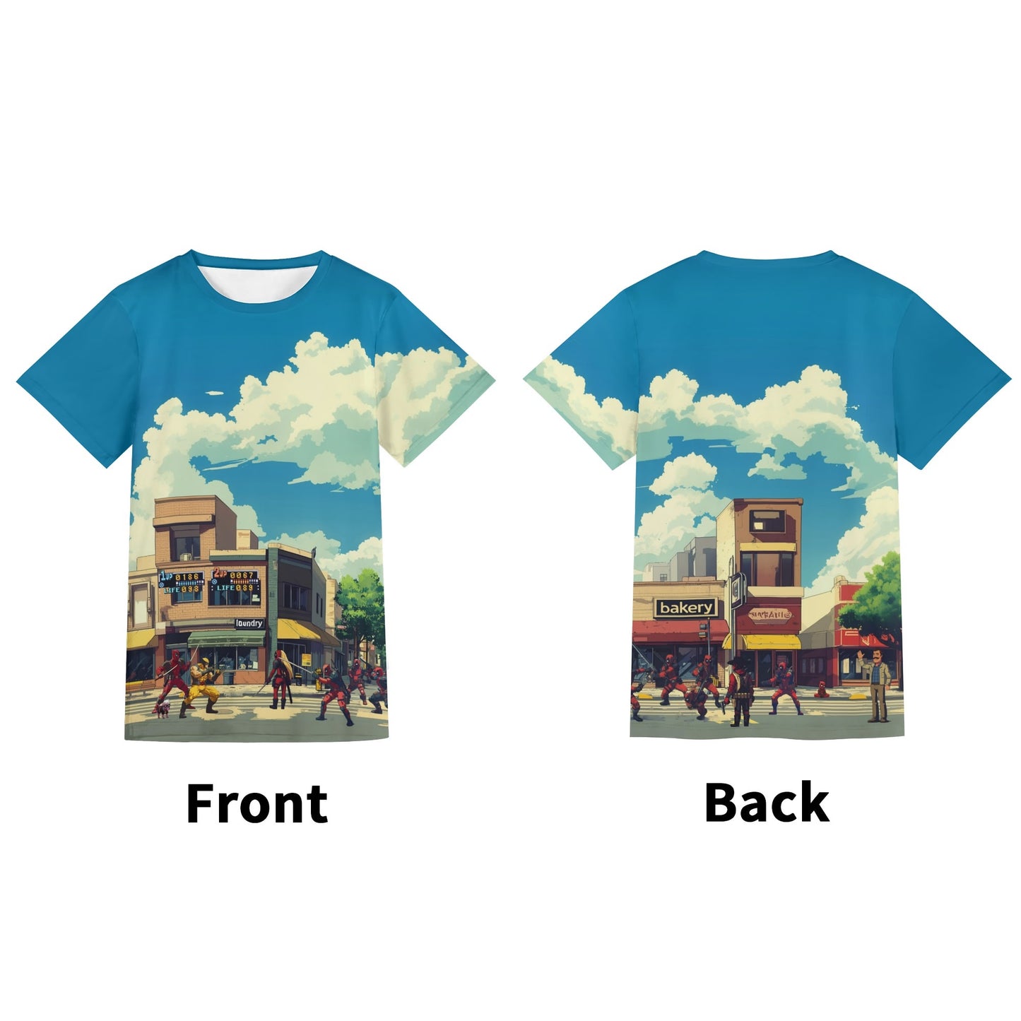 Mutant Mayhem Showdown Graphic T-shirt