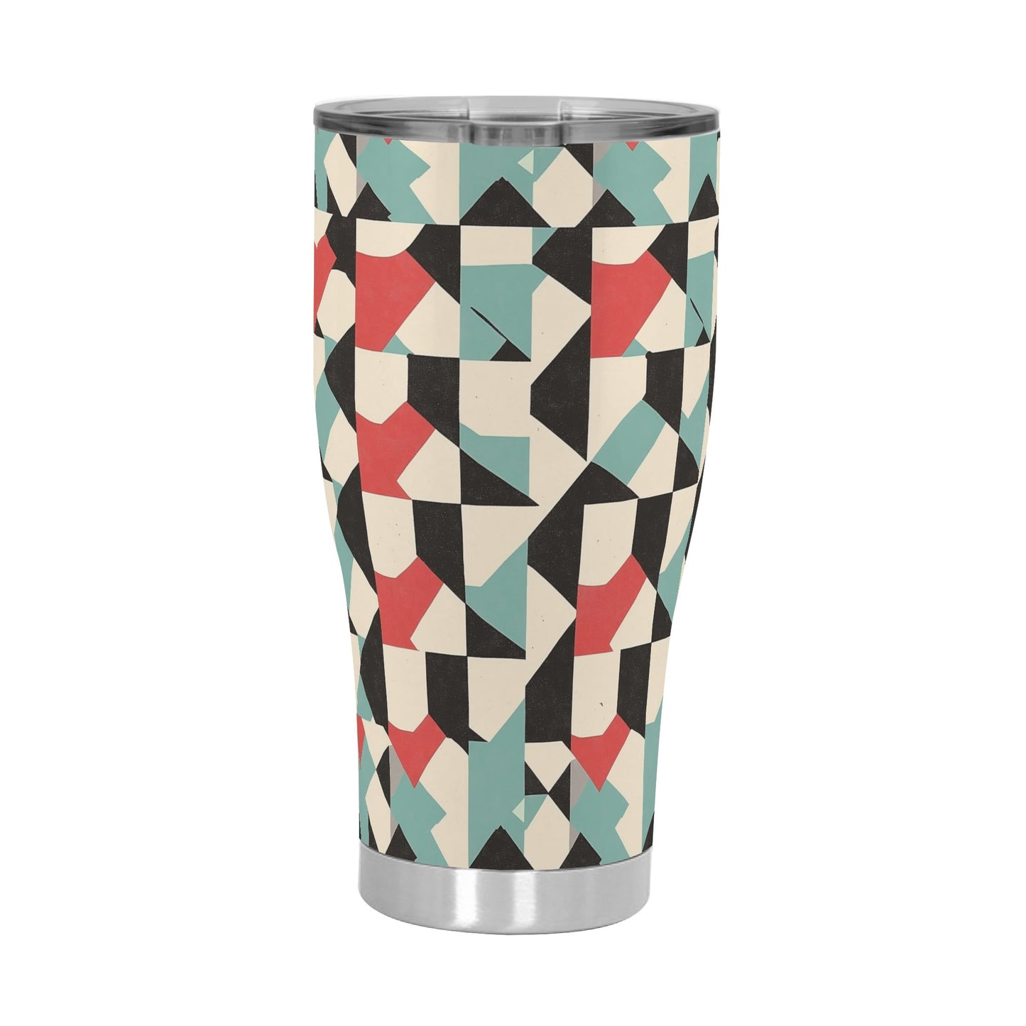 Retro Check Stainless Steel Tumbler 30oz