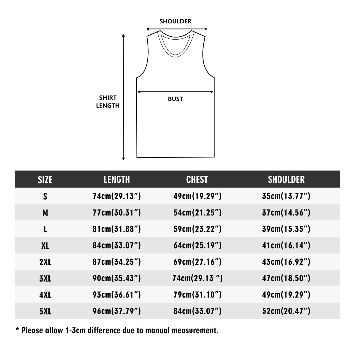 Mesa Stripes Mens Loose Fit Sleeveless Tank Top