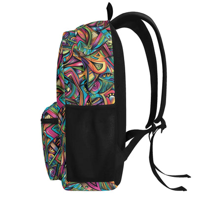 Cosmic Tribal Fusion Vintage Backpack