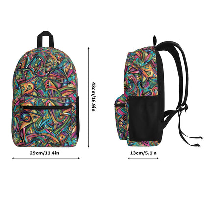 Cosmic Tribal Fusion Vintage Backpack