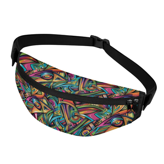 Cosmic Tribal Fusion Fanny Pack