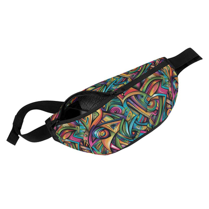 Cosmic Tribal Fusion Fanny Pack