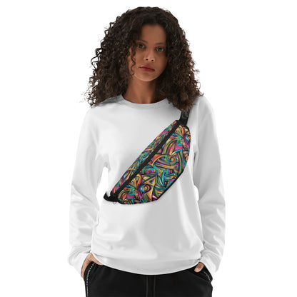 Cosmic Tribal Fusion Fanny Pack