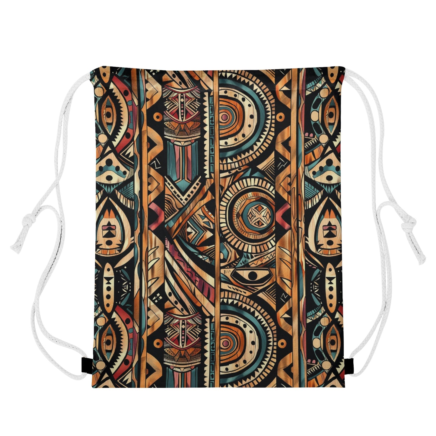 Tribal Rhythms Drawstring Bag