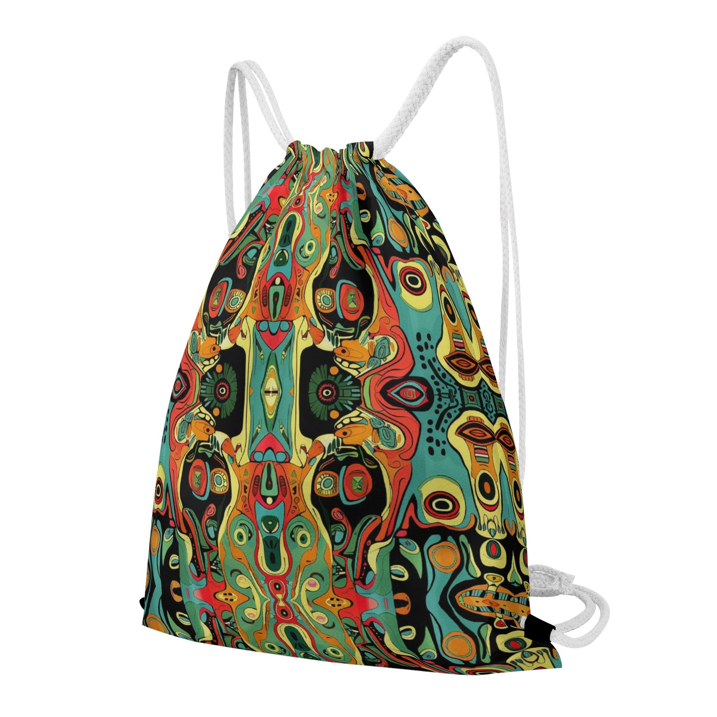 Ancestral Echoes Drawstring Bag