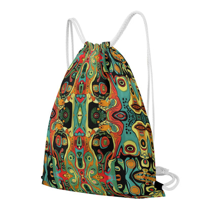 Ancestral Echoes Drawstring Bag