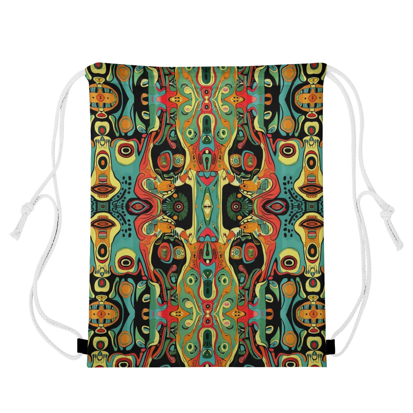 Ancestral Echoes Drawstring Bag