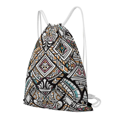 Geotribal Matrix Drawstring Bag