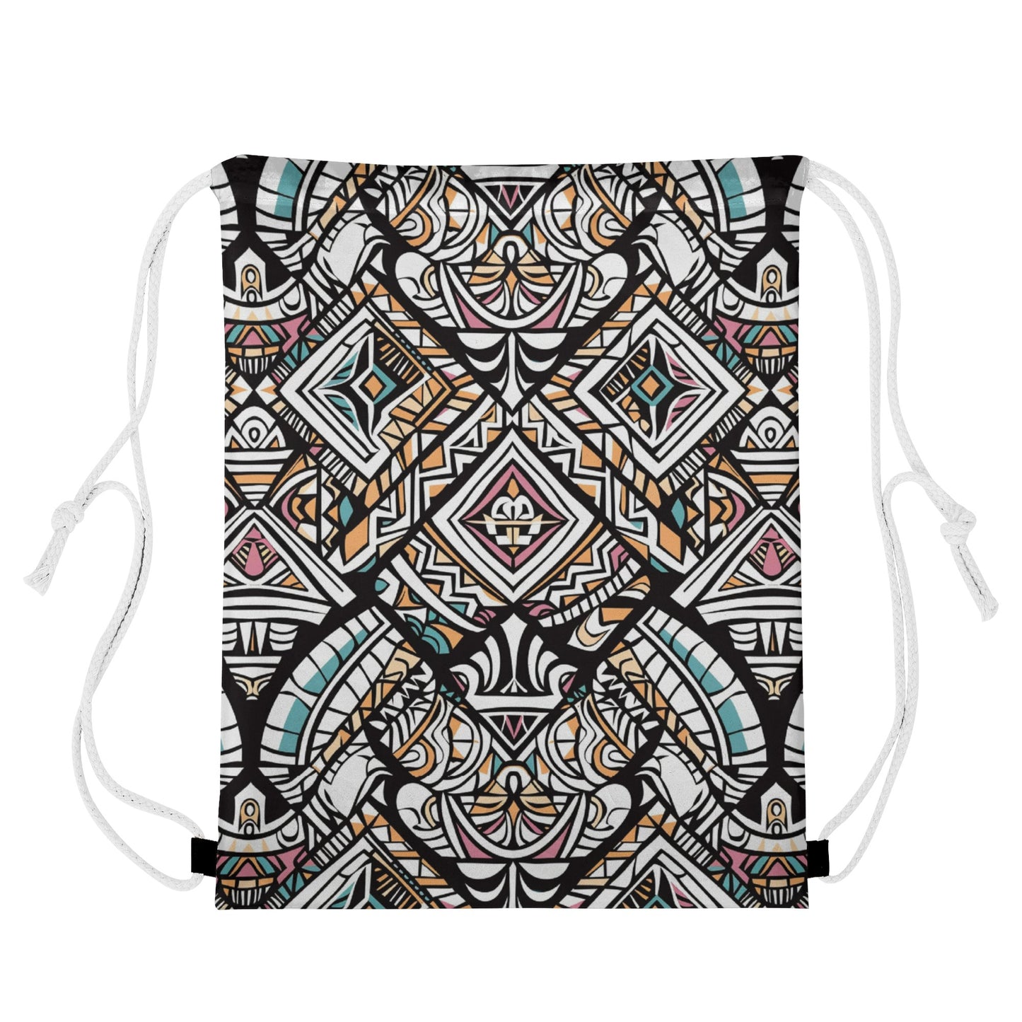 Geotribal Matrix Drawstring Bag