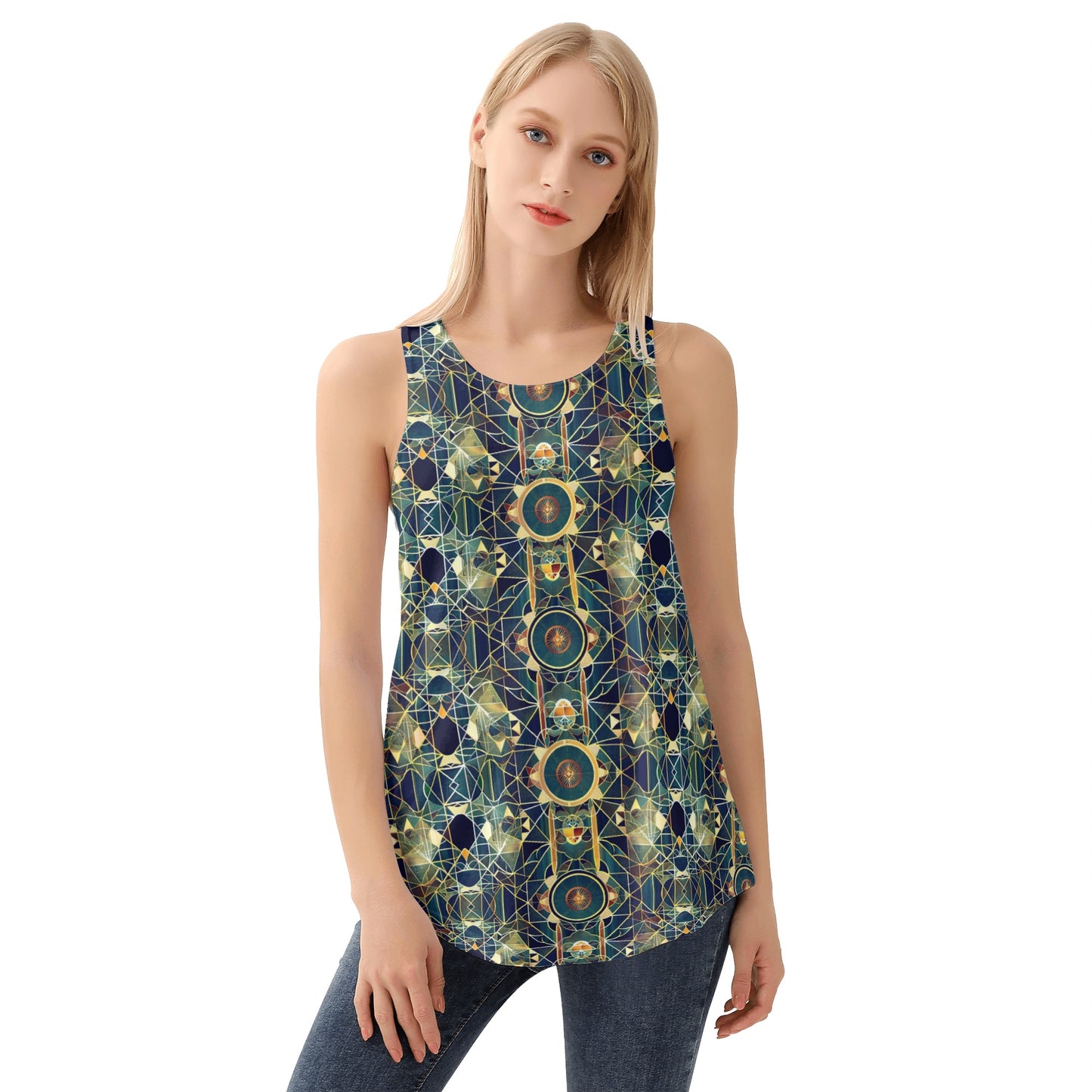 Stellar Symphonics Loose Tank Top