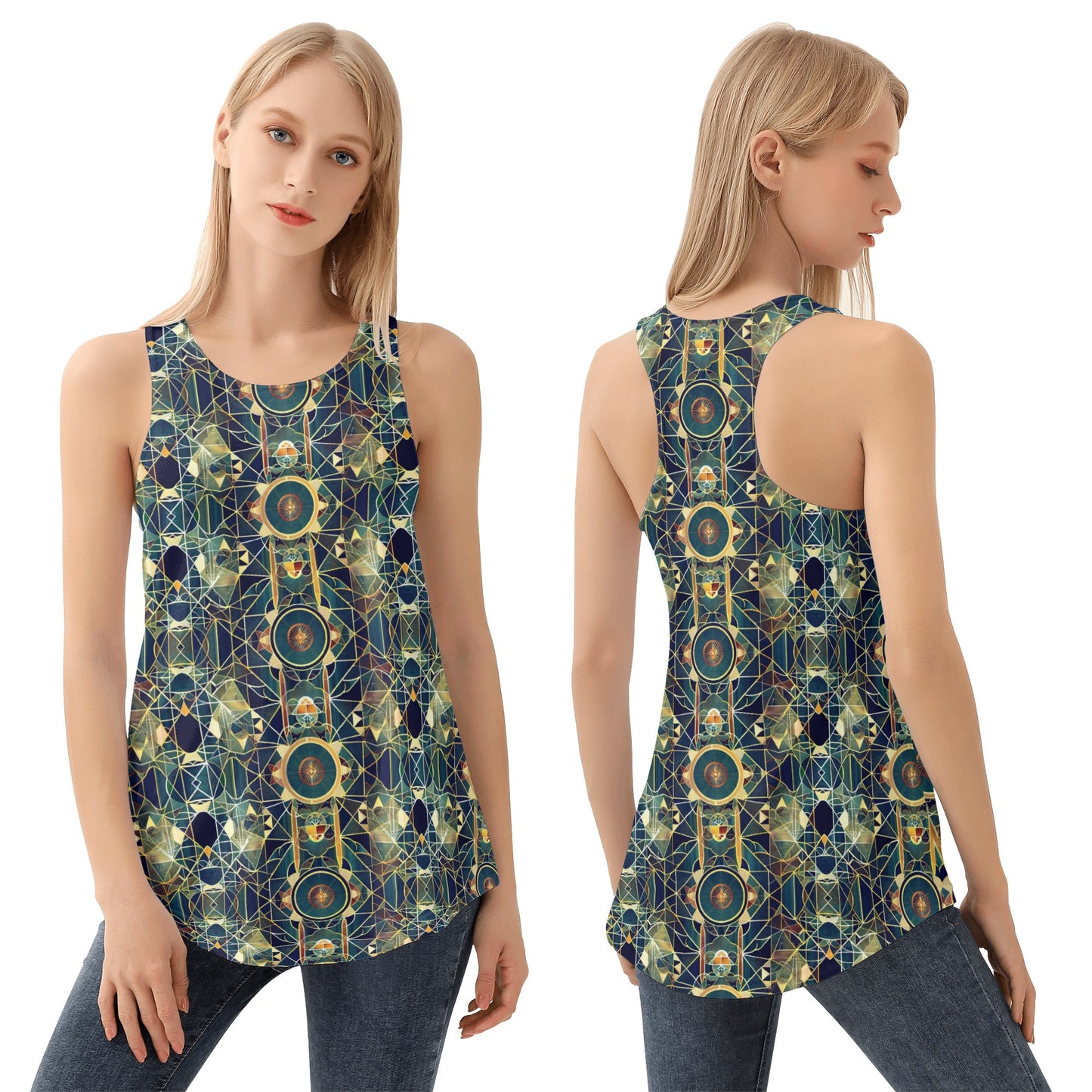 Stellar Symphonics Loose Tank Top