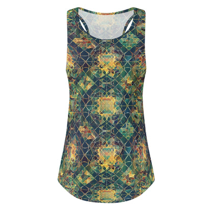 Cosmic Lattice Loose Tank Top