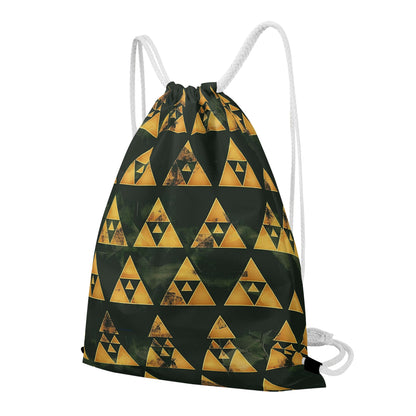 Tri-Force Pinnacle Drawstring Bag