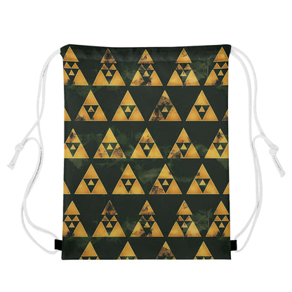 Tri-Force Pinnacle Drawstring Bag