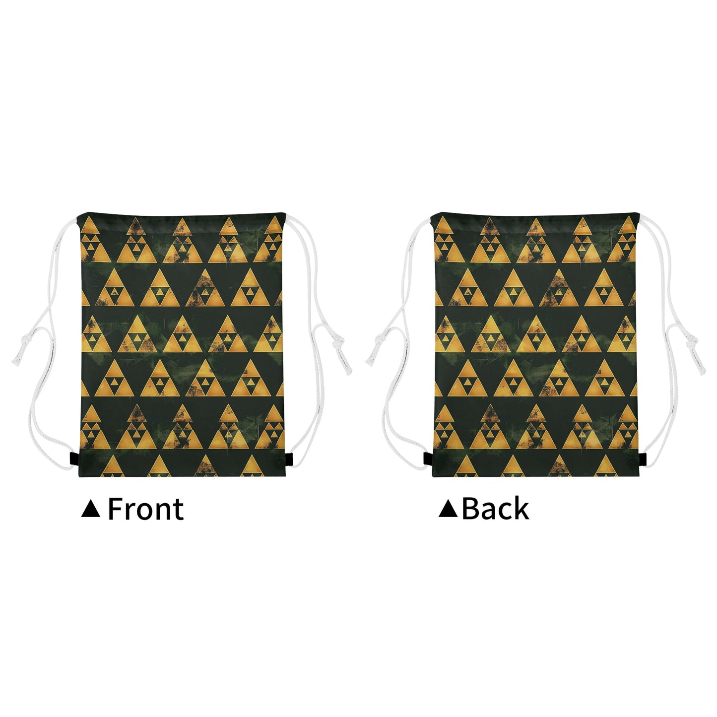 Tri-Force Pinnacle Drawstring Bag