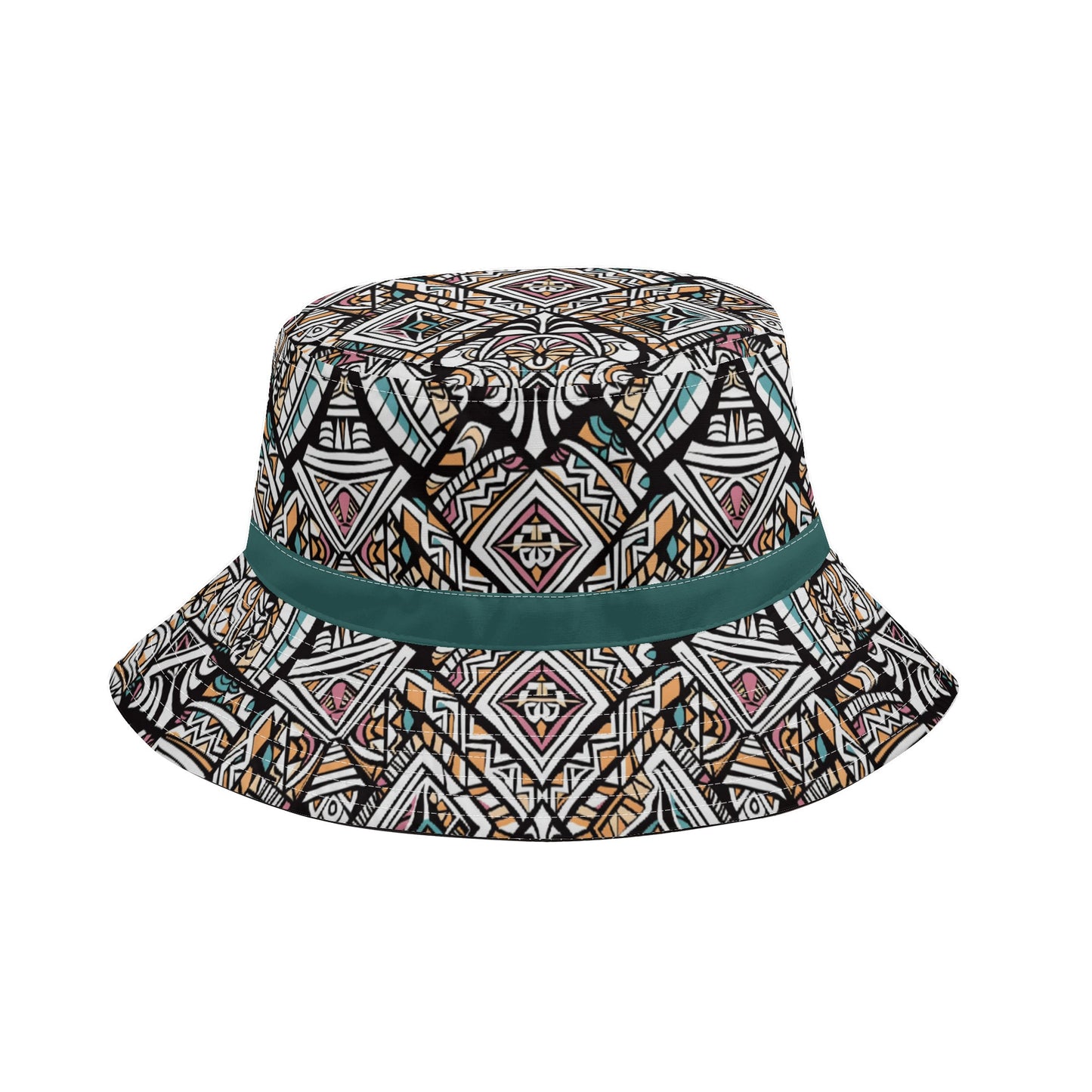 Geotribal Matrix Bucket Hat with Adjustable String