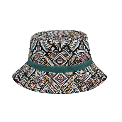 Geotribal Matrix Bucket Hat with Adjustable String