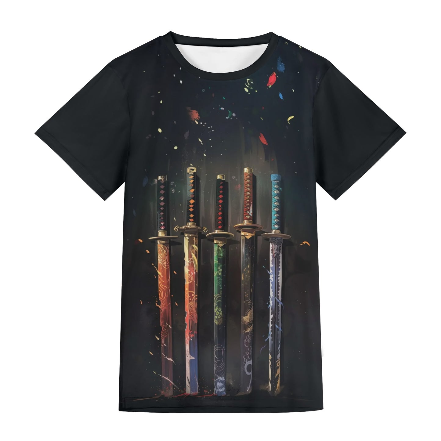 Katana Swords Graphic T-Shirt