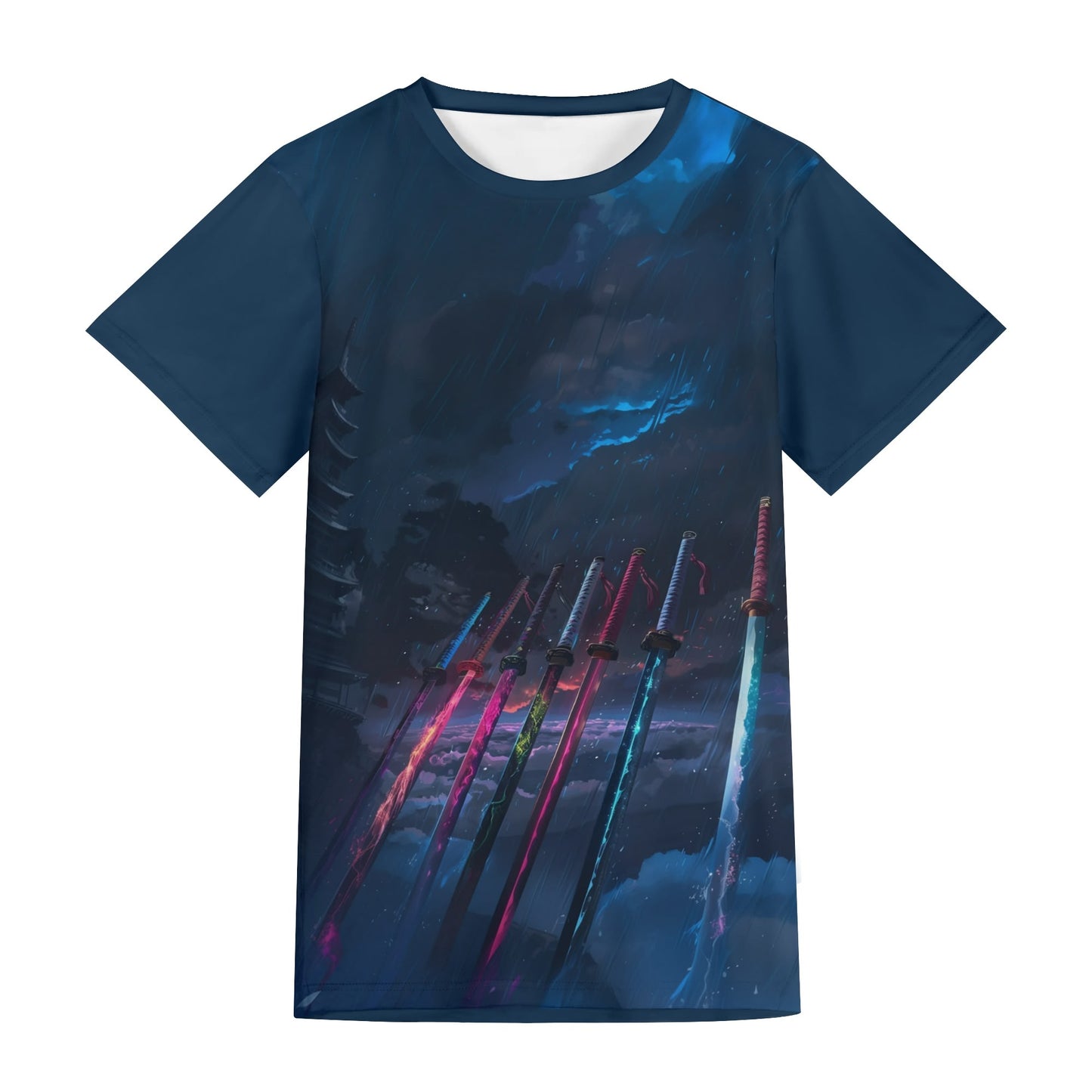 Katana Swords Graphic T-Shirt