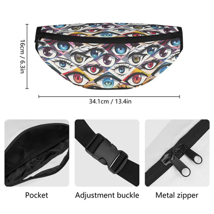 Anime Eyes Fanny Pack