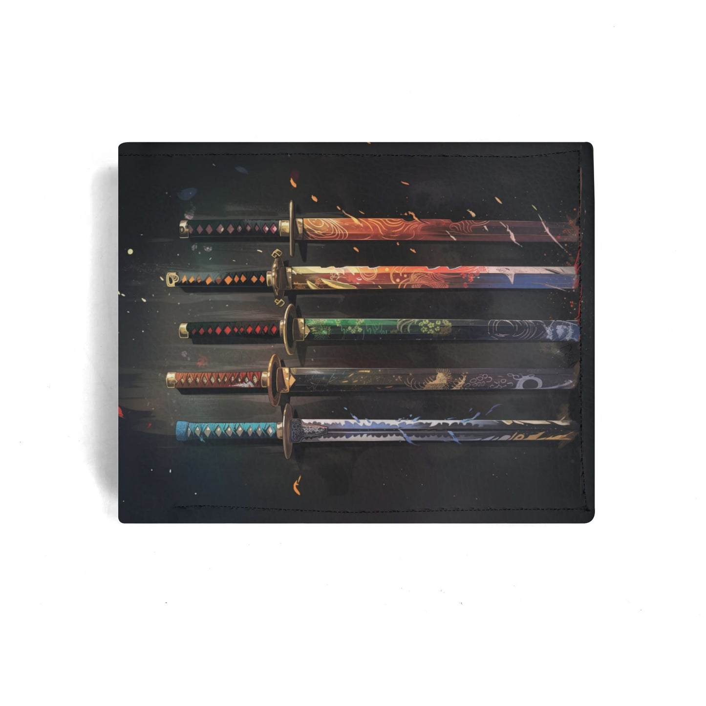 Katana Swords PU Leather Wallet