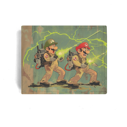 Mario Ghostbusters PU Leather Wallet