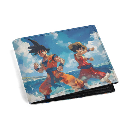 Goku & Luffy Team-Up PU Leather Wallet