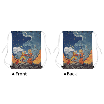 Satima vs. Goku Drawstring Bag