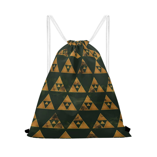 Tri-Force Drawstring Bag