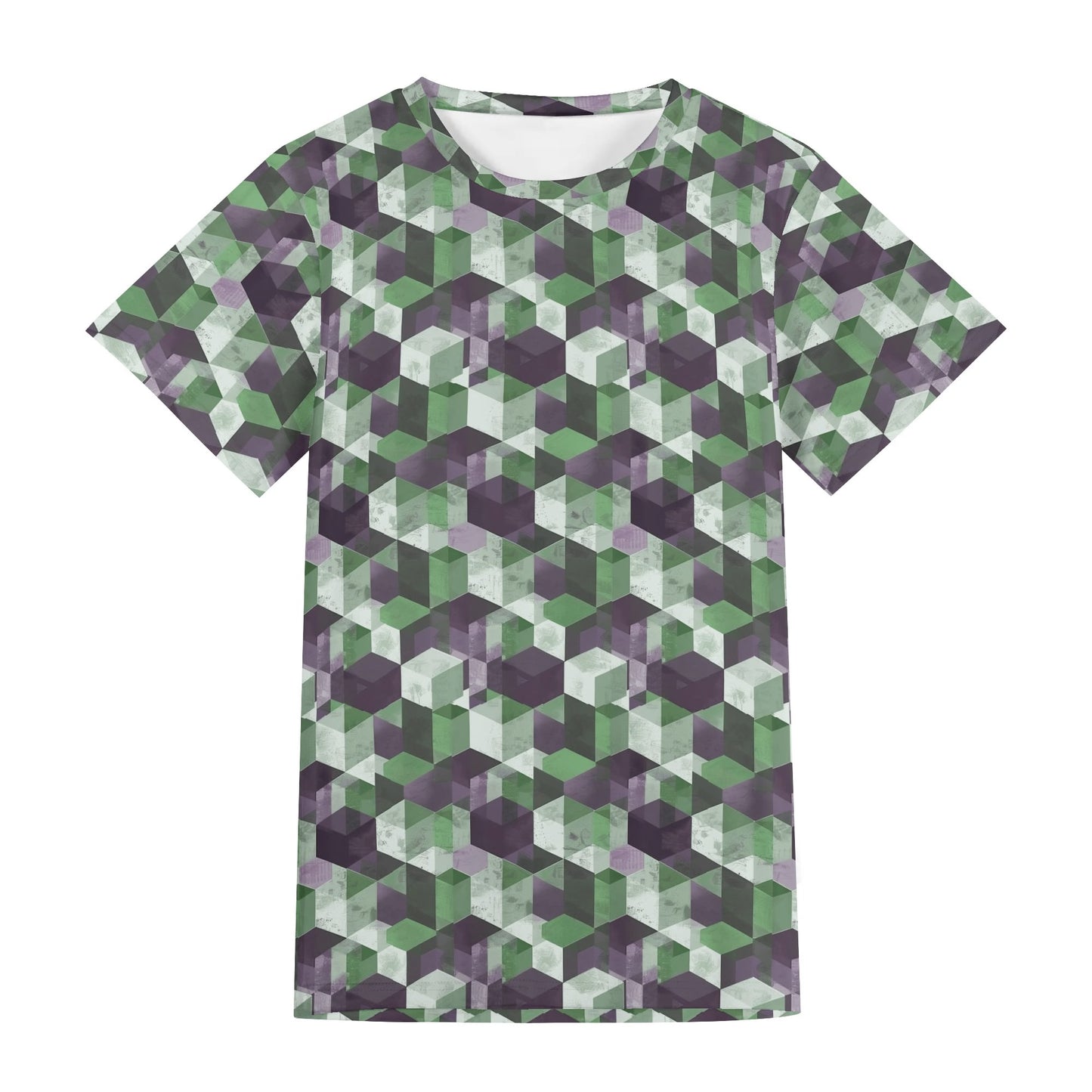 Cubist Terrain Short Sleeve T-Shirt