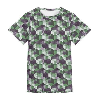 Cubist Terrain Short Sleeve T-Shirt