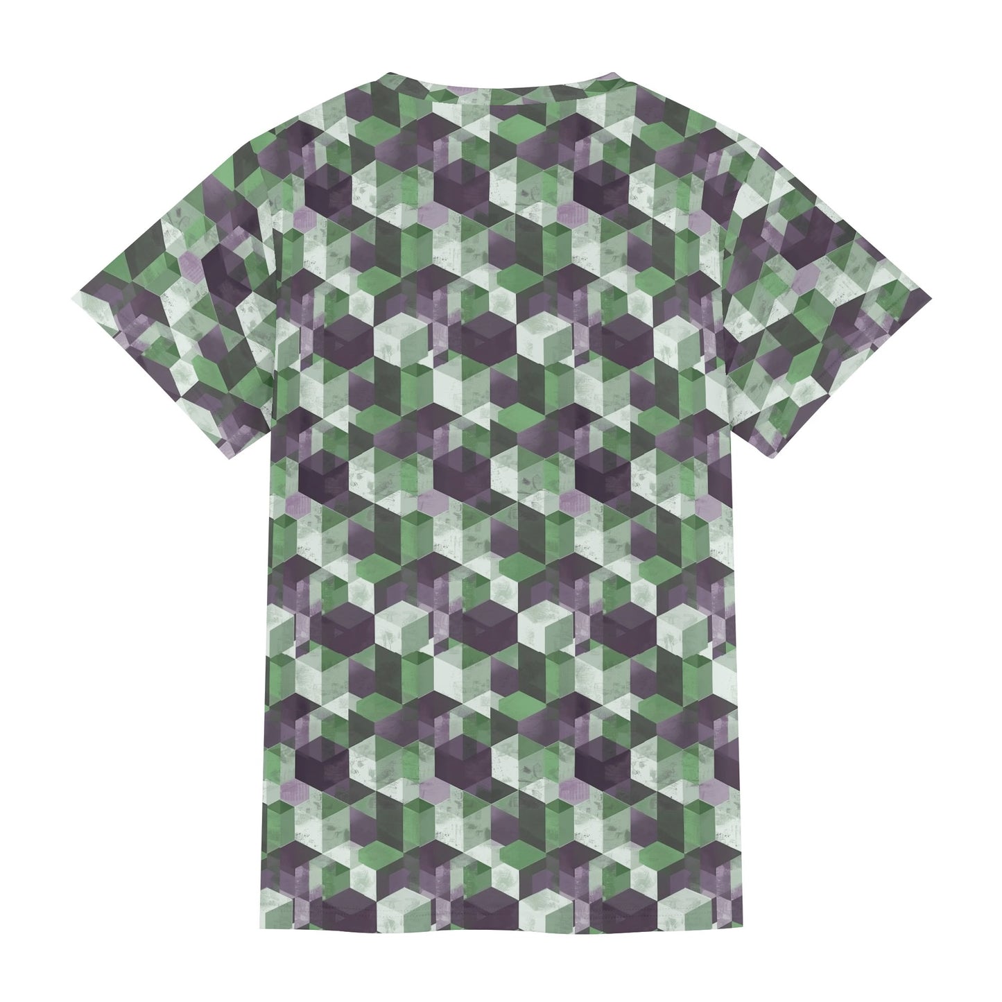 Cubist Terrain Short Sleeve T-Shirt