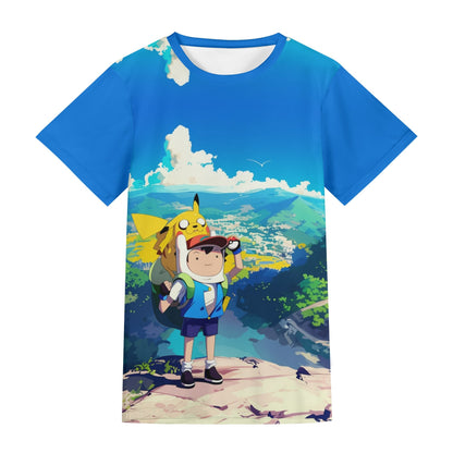 Pokéventure Time Short Sleeve T-Shirt