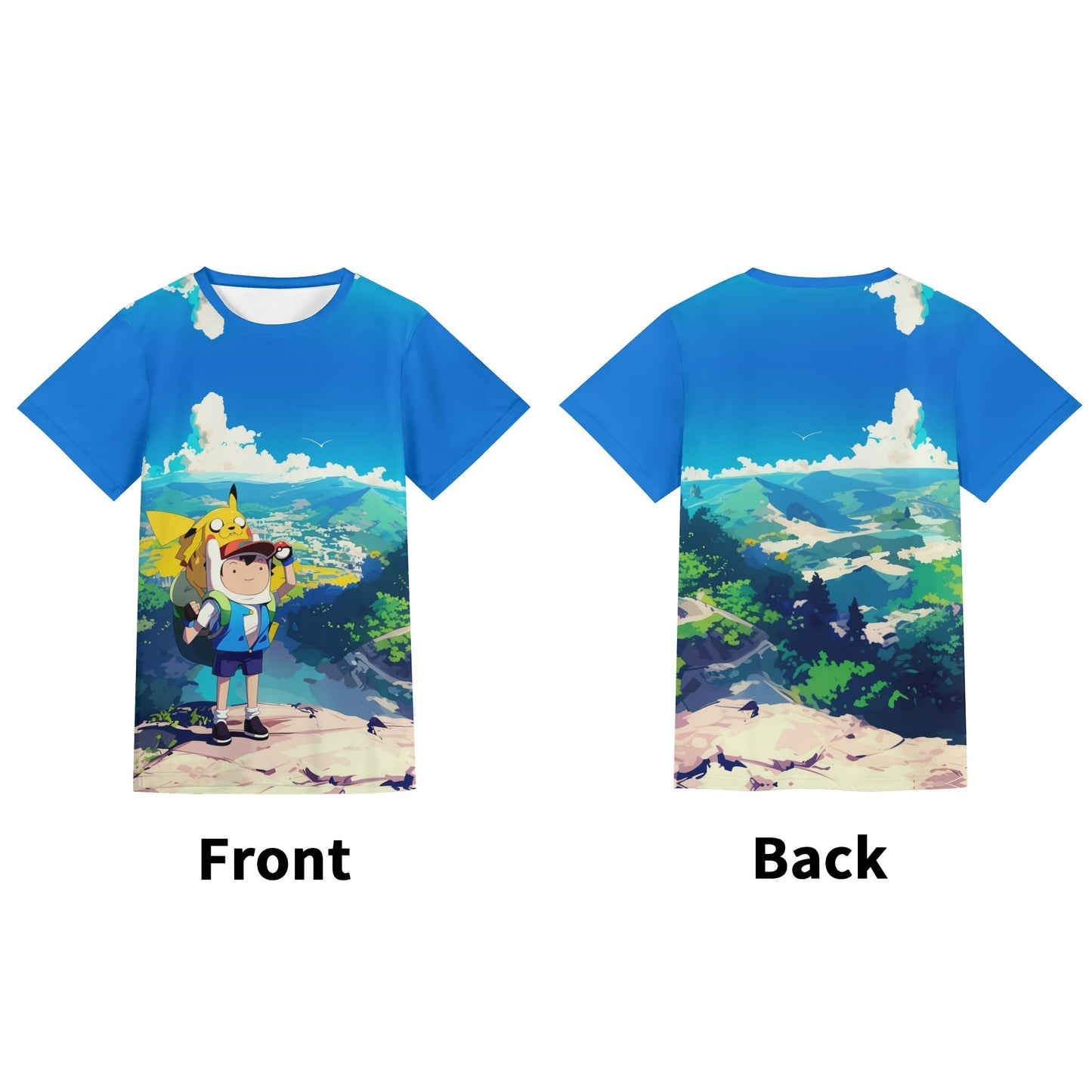 Pokéventure Time Short Sleeve T-Shirt