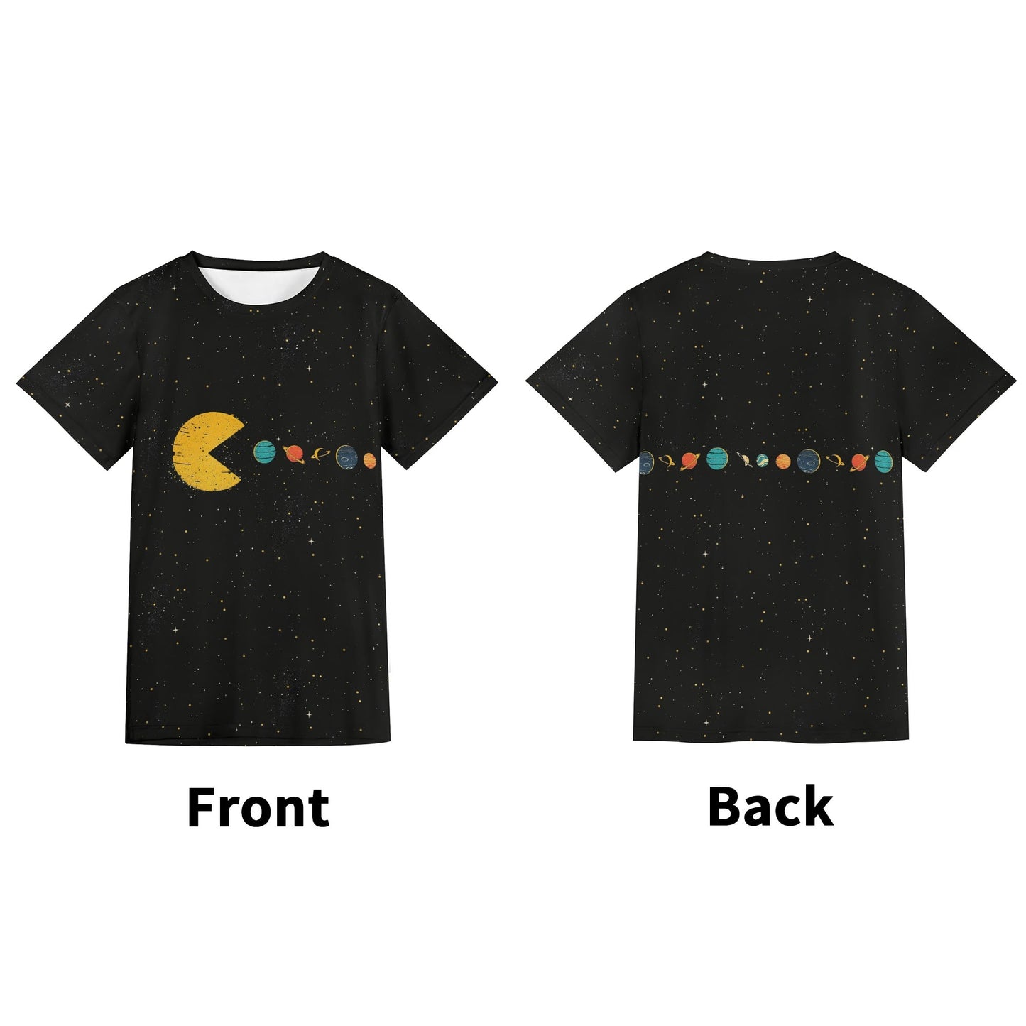 Pac-Man Planets Graphic T-Shirt