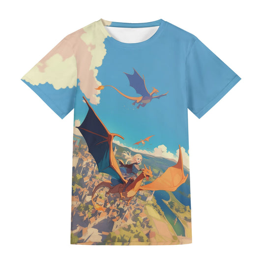 Daenerys & Charizard Graphic T-Shirt