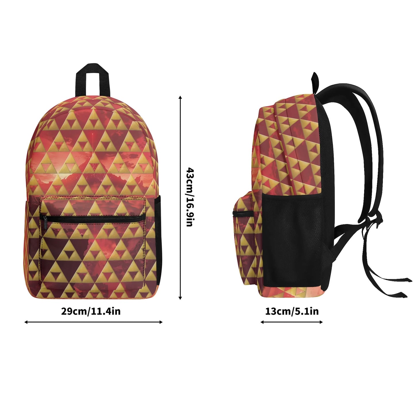 Tri-Force Backpack (Multiple Colors Available)