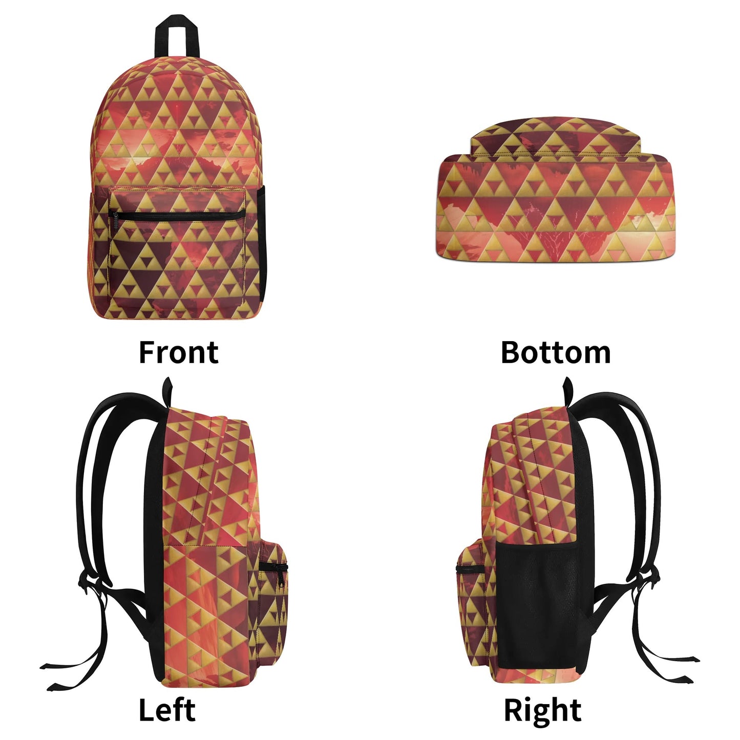 Tri-Force Backpack (Multiple Colors Available)