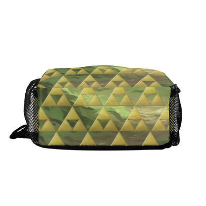 Tri-Force Tunic Chest Crossbody Bag with Adjustable Strap