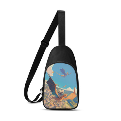 Daenerys & Charizard Chest Bag