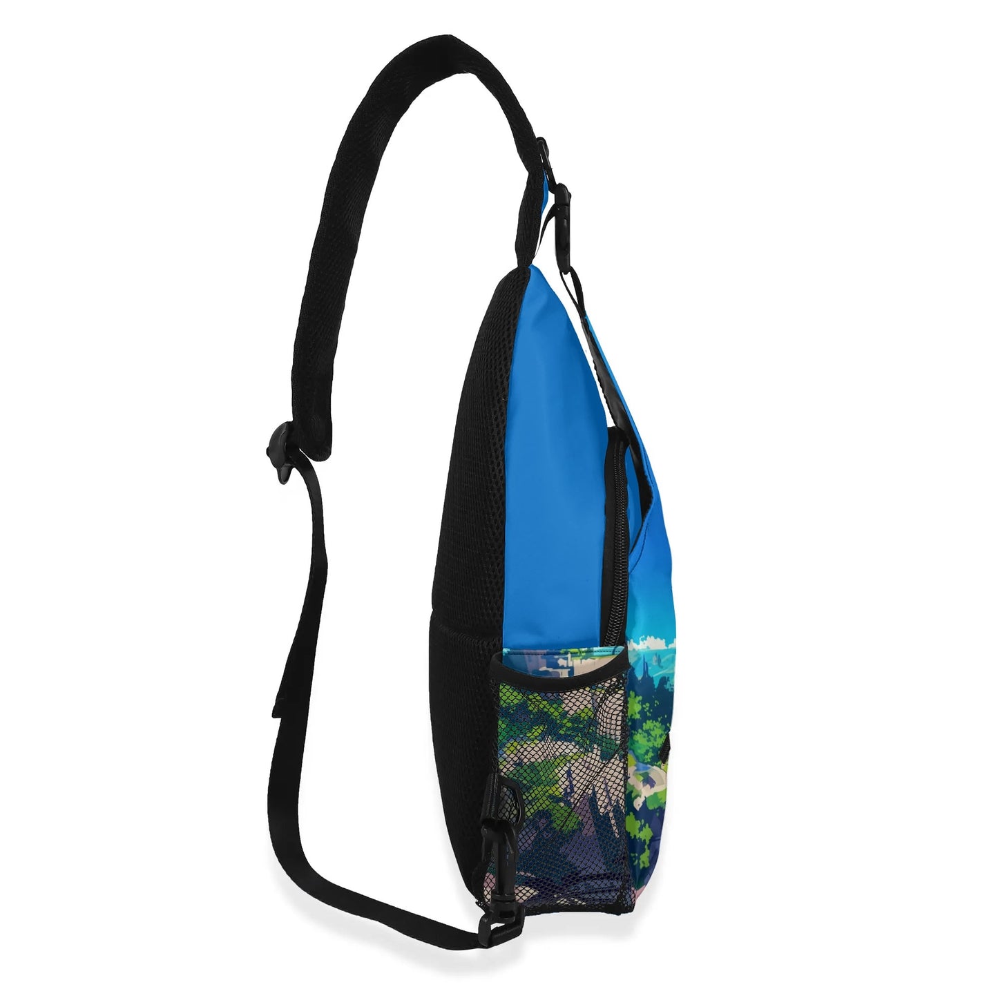 Pokéventure Time Chest Crossbody Bag with Adjustable Strap