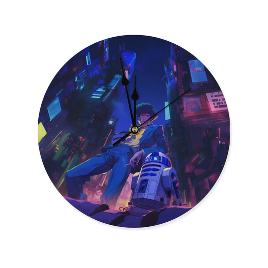 Bebop Wars Wall Clock (10-16 Inch)