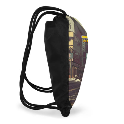 Arcade Clash: Regeneration Rumble Drawstring Bag