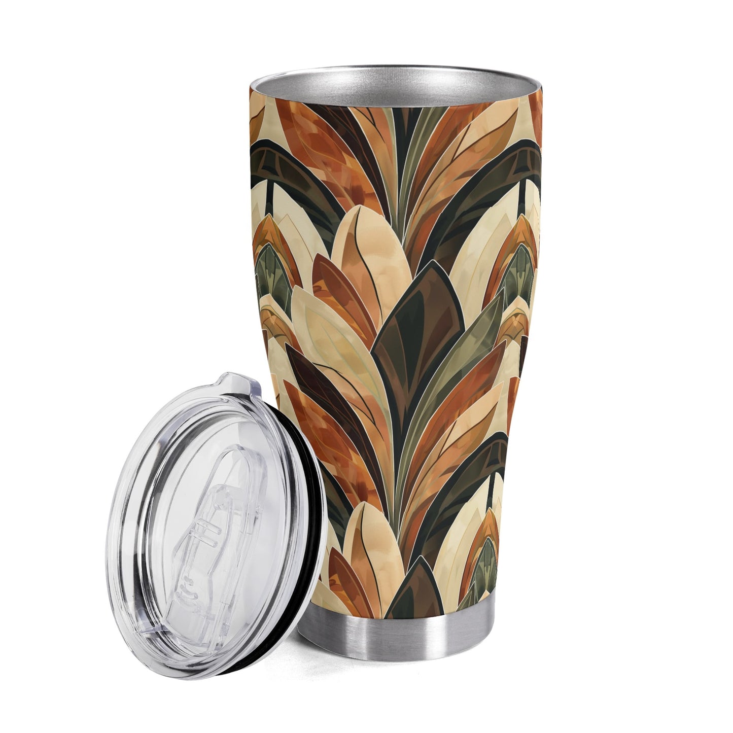 Autumnal Flora Stainless Steel Tumbler 30oz